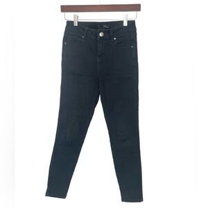 1822 Denim Black Skinny Jeans - Short Story Stylist Pants